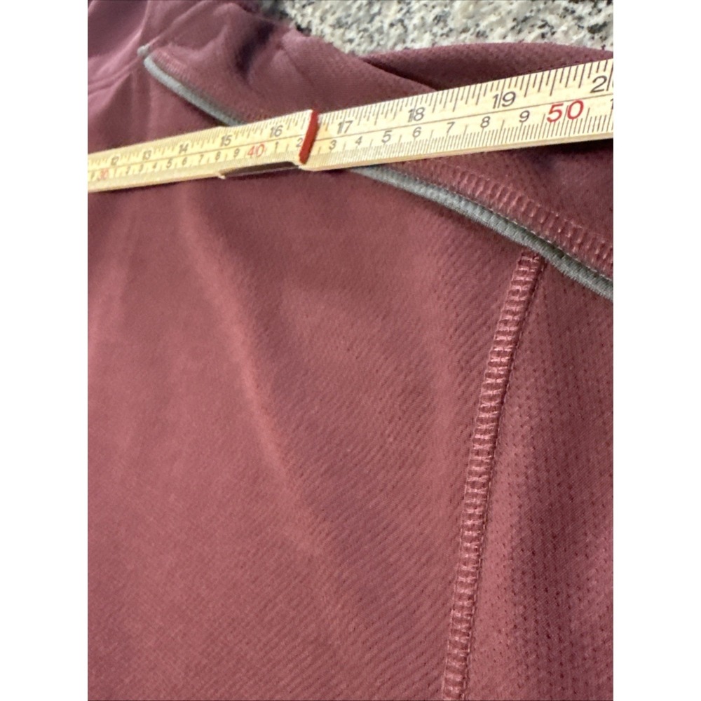 Ouray Sportswear 1/2 Zip Men's Burgundy Lined NWT Jacket Sz L Tech Fleece - Picture 7 of 10